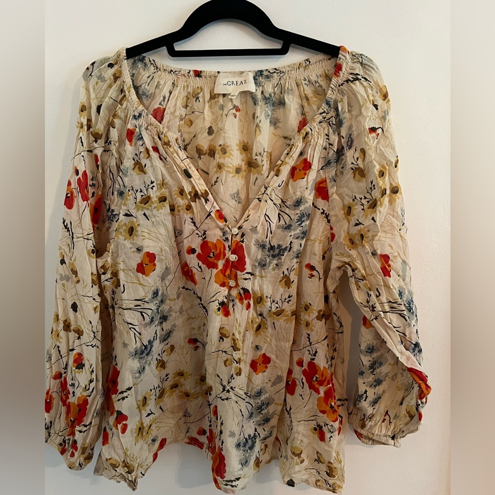 Tunic style 41" across breast 24" length